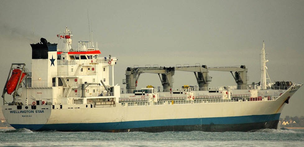 a landscape image of the the wellington star ship